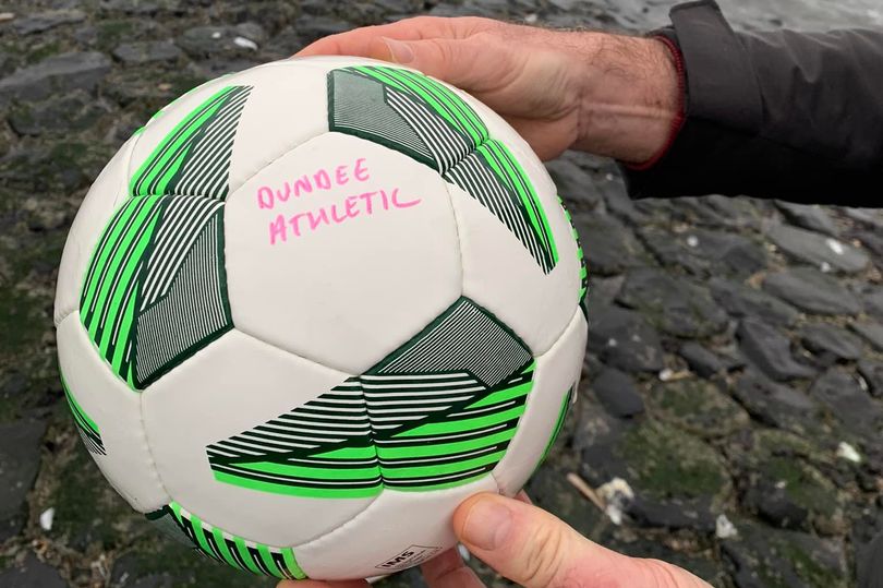 Dundee Athletic ball found in Ntherlands