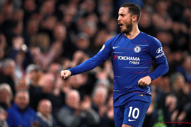 Hazard as a Chelsea player